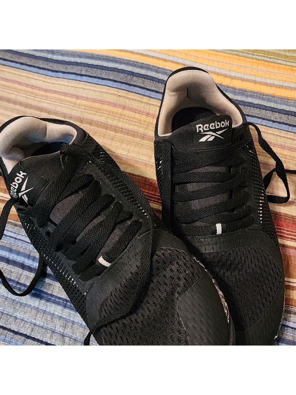 Reebok Women's Black Athletic Shoes - Picture 7 of 9